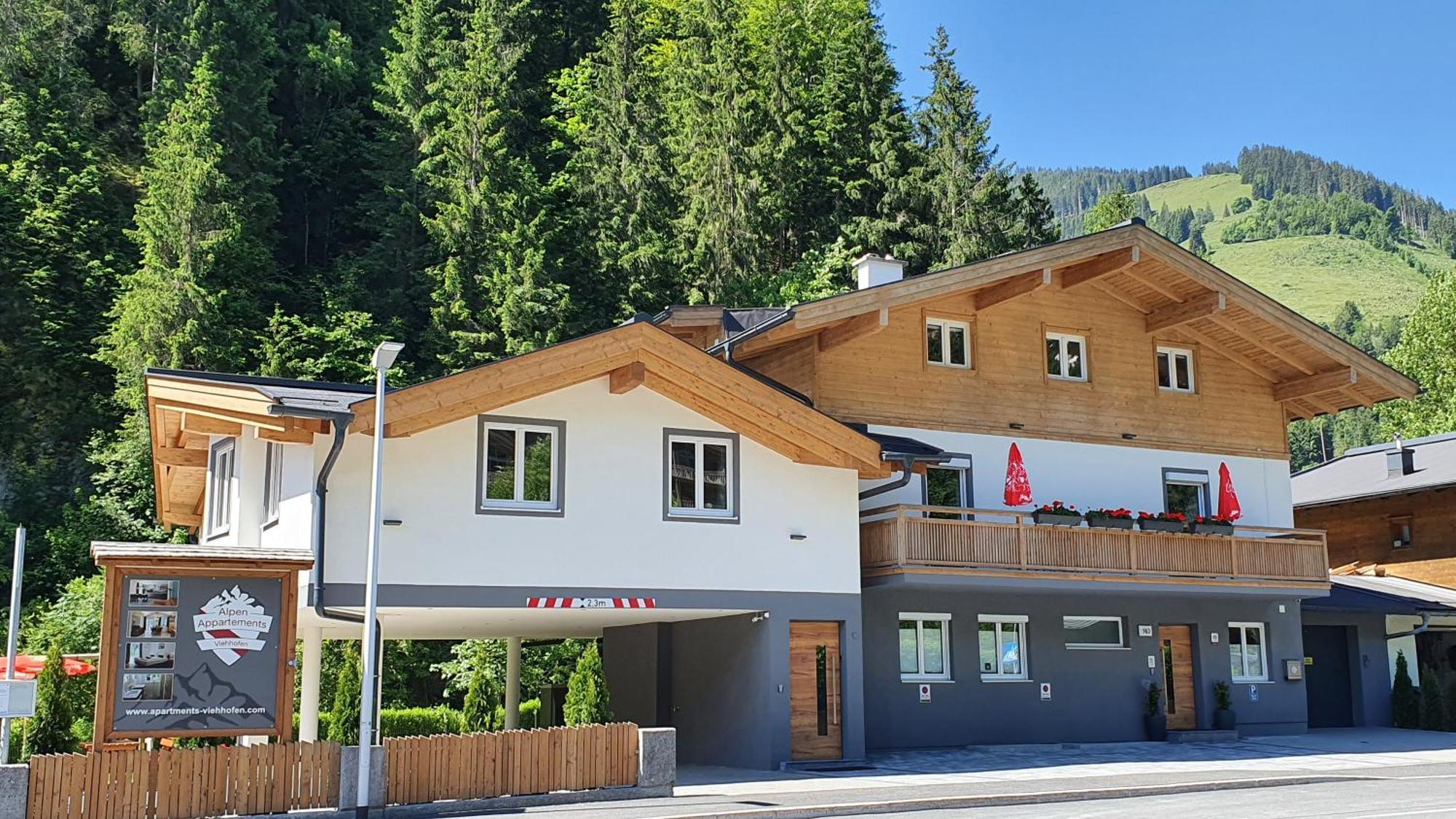 Alpen Appartements Viehhofen - Incl Sommercard Zell Am See ויהופן מראה חיצוני תמונה